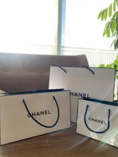 シャネルのショップバッグ