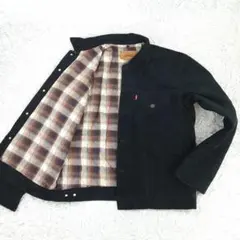 美品▲Levi's リーバイス コーデュロイジャケット 黒 Lサイズ 70500のサムネイル