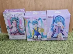 未開封　初音ミク フィギュア 3点セット