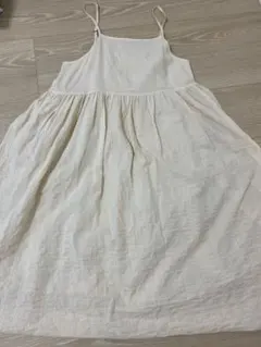 サマンサモスモス　アイボリー キャミワンピース