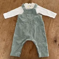 PETIT BATEAU サロペット&ロンパースセットアップ 12m/74cmのサムネイル