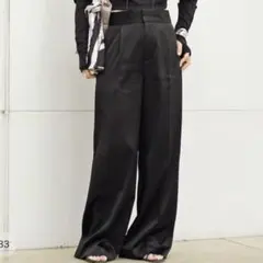 ap studio エラスティックパンツ ブラック 34 - メルカリ