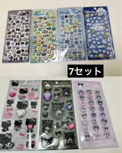 ジュエルプチドロップ シール サンリオ　キラキララインストーンシール