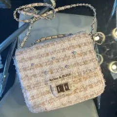 Maison de FLEUR ツイードミニショルダーバッグのサムネイル