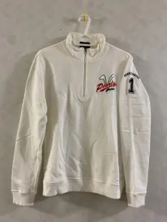 PEARLY GATES ハーフジップスウェット サイズ1 レディース ゴルフ