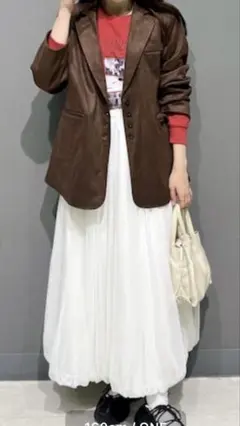 SENSE OF PLACE ロングTシャツ レッド