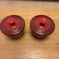 LE CREUSET ル・クルーゼ キャニスター 2個セット - メルカリ