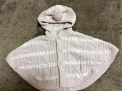 ジェラートピケ ポンチョ