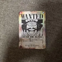 ワンピース カードゲーム ゴール・D・ロジャー 手配書 sp