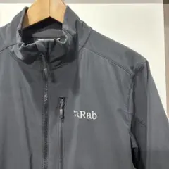 【3回使用中古】Rab 黒　ナイロンジャケット　サイズL