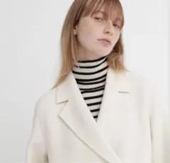 ダブルフェイスショートコート