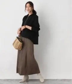 グローバルワーク　プリーツロングスカート Fサイズ