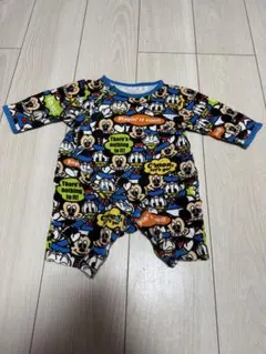 ベビー服 ディズニーロンパース 60-70cm
