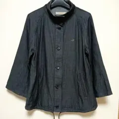 CROCODILE　スタンドカラージャケット　デニム風