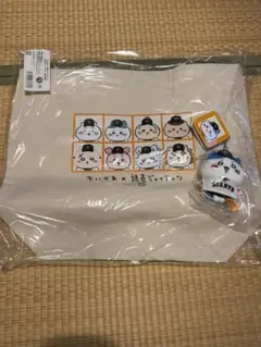 ちいかわ×読売ジャイアンツ大きめトートバック・ぷちミニマスコット(ハチワレ)