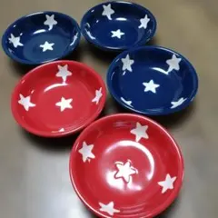 CENTURY 星柄 小皿 5枚セットのサムネイル