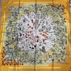HERMES エルメス カレ90 REGINA 女王陛下 花柄 シルクスカーフ - メルカリ