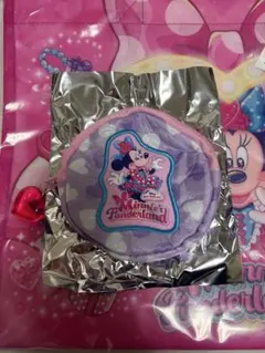 ミニパル ガチャ ポーチ ミニーちゃん 紫 ハート
