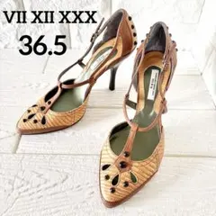 超美品★VII XII XXX セブントゥエルブサーティー パンプス 36.5のサムネイル