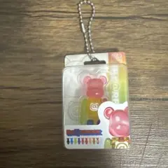 BE@RBRICK ベアブリック キーチェーン クリアカラー