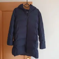 UNIQLO シームレスダウンジャケット XL　ネイビー