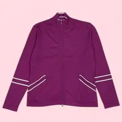 NIKE GOLF ナイキ ゴルフ 長袖 ニット セーター パープル L