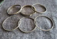 バングル 6個