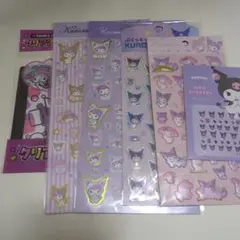 クロミ　シートシール、ぷくっと、ネイルシール　セリア、キャンドゥ、ダイソー