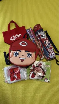 新品 カープ グッズ バッグ カチューシャ 応援バット だっこ人形 
