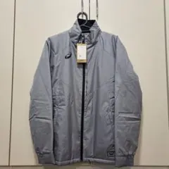 【新品タグ付き】ASICS ウィンドブレーカー 2101A147 M グレー