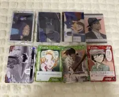 名探偵コナン　カードセット　長野県警　大和勘助　沖田総司　大岡紅葉　上原結衣