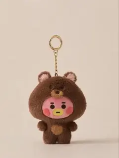 BT21 BABY FLUFFY KEYRING TATA