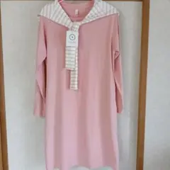 未使用　aimoha ワンピース　ピンク　Мサイズ