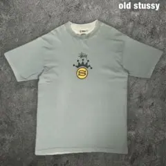 old stussy 90s ビンテージ 白タグ クラウンTシャツ ステューシー