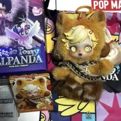POPMART スカルパンダ マイリトルポニー「アップルジャック」