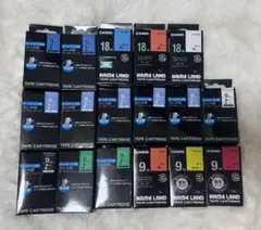 CASIO NAME LAND テープカートリッジ17箱セット