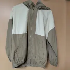 キッズ フード付き バイカラー ジャケット