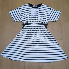 ALGY ストライプワンピース 半袖