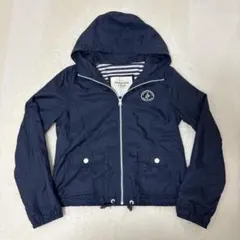 アバクロンビー＆フィッチ ネイビー ウインドブレーカー