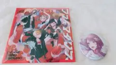 プロセカ　映画特典CD ビビバス　ファイアダンス　　白石杏　缶バッジ