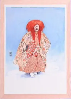 東山魁夷 『道』複製画 ポスター 高級額付 F33-2 - メルカリ