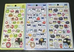 【正規品】バンダイ　ボンボンドロップシール　たまごっち　3種セット　まめっち等