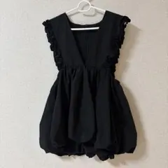 最終価格 fitmore バルーンフリルジレ