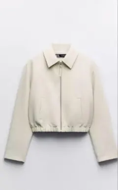 zara シャツボンバージャケット