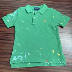 Polo Ralph Lauren 緑のポロシャツ 3/3T