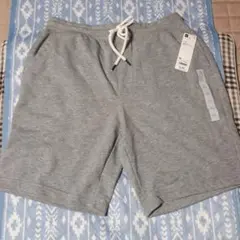 新品　今期モデルGU スウェットハーフパンツ O3 Gray XL