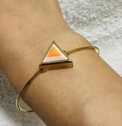 FENDI トライアングル ブレスレット ゴールドのサムネイル