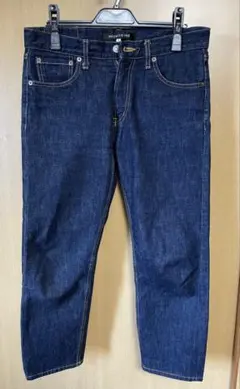 mizuiroindストレートデニム ダークブルー