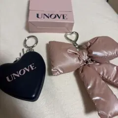 UNOVE キーホルダーチャーム ミラー コーム　ノベルティー