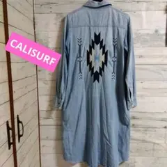 CALISURFデニムワンピース